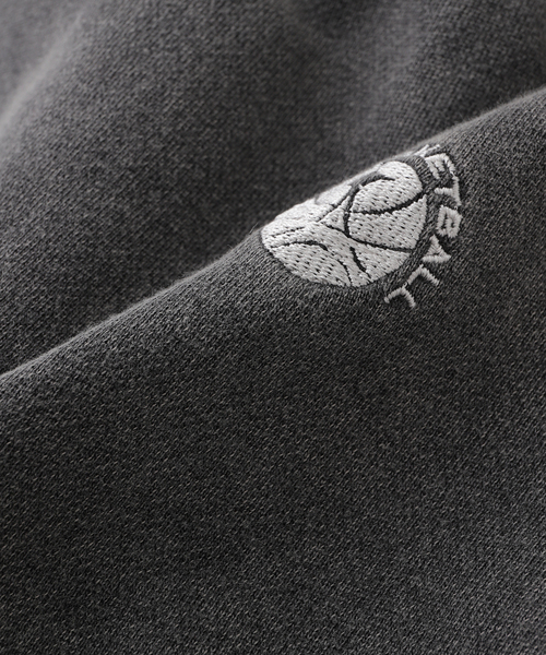 417 EDIFICE（フォーワンセブンエディフィス）の「PARIS BASKETBALL(パリ バスケットボール) 別注 ウォッシュド スウェットパンツ（スウェットパンツ・メンズ・ブルー/ブラック・MEDIUM/LARGE/X-LARGE）」の11枚目の写真