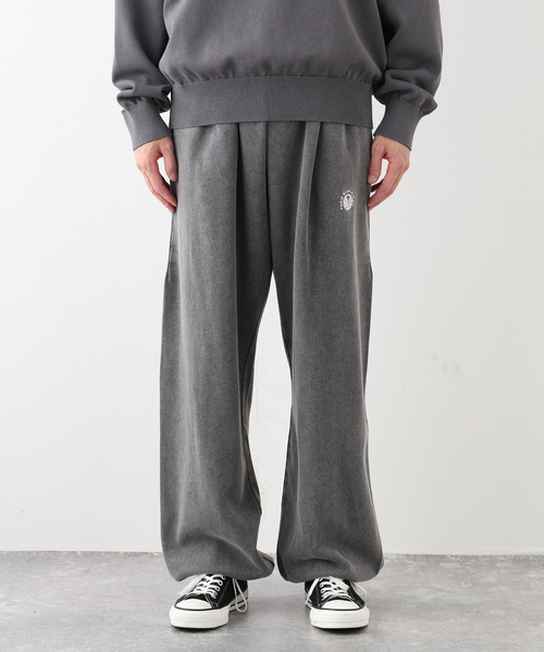 417 EDIFICE（フォーワンセブンエディフィス）の「PARIS BASKETBALL(パリ バスケットボール) 別注 ウォッシュド スウェットパンツ（スウェットパンツ・メンズ・ブルー/ブラック・MEDIUM/LARGE/X-LARGE）」の16枚目の写真