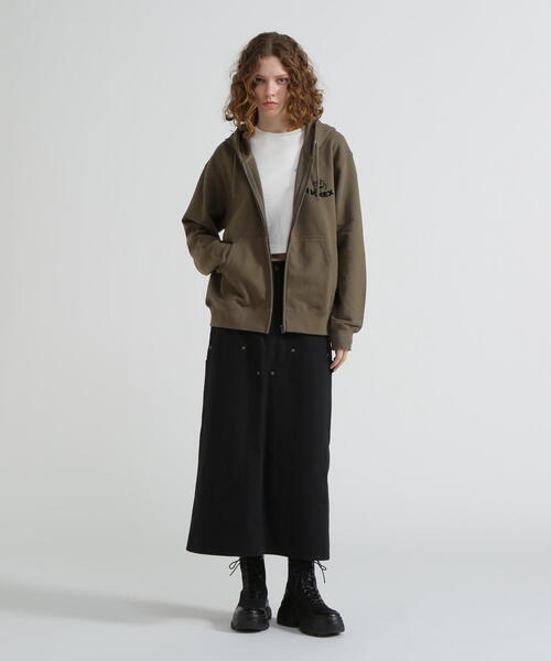 AVIREX(アヴィレックス)の「《WEB&DEPOT限定》USS FORT SNELLING ZIPUP HOODIE(パーカー・メンズ・ブラック/オリーブ系/ホワイト/ピンク・F)」の7枚目の写真