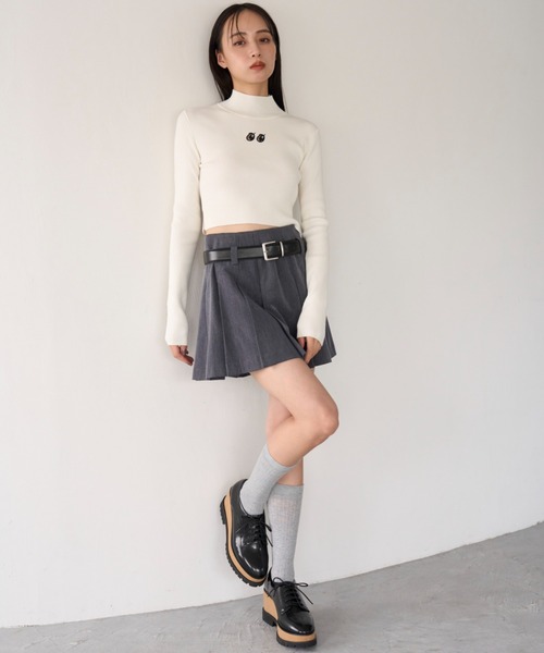 SNIDEL（スナイデル）の「SNaMONハイネックニットプルオーバー（ニット