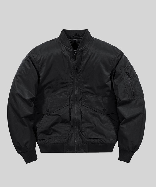 TOBEE（トゥビー）の「【Tobee】フライトジャケット ミリタリーブルゾン ファー取外し可能（ブルゾン・メンズ・グリーン/キャメル/ブラック・LARGE/X-LARGE/MEDIUM）」の8枚目の写真