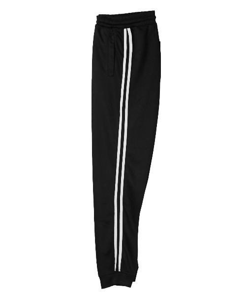 LUXSTYLE（ラグスタイル）の「2本ラインジョガーパンツ（スウェットパンツ・メンズ・ブラックミックス/杢グレー/ブラック・M/L/XL）」の16枚目の写真