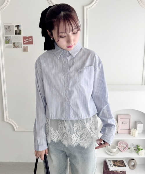 セール】レーススカートレイヤーブラキャミソール（キャミソール