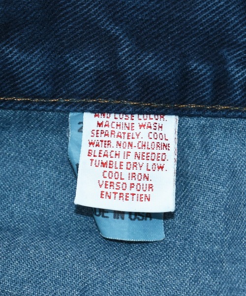 MARITHE + FRANCOIS GIRBAUD（マリテフランソワジルボー）の「【ヴィンテージ古着】90’s MARITHE FRANCOIS GIRBAUD デニムパンツ USA製（デニムパンツ・メンズ・ブルー・31）」の9枚目の写真
