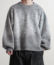 molk（モルク）の「【molk】ウールミックスグラデーションシャギーニット（ニット/セーター・メンズ）」