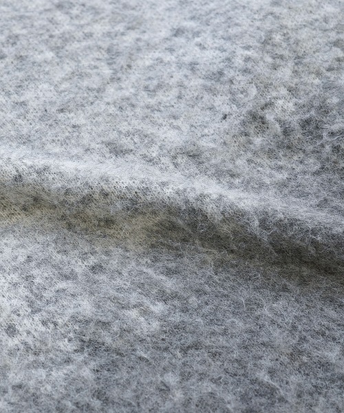 molk（モルク）の「【molk】ウールミックスグラデーションシャギーニット（ニット/セーター・メンズ・グレー/ブラック・XS/S/M）」の8枚目の写真