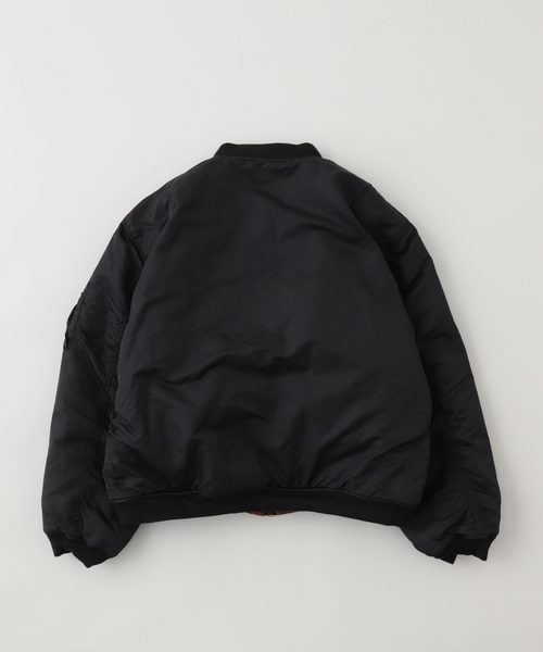 FOSTEX GARMENTS（フォステックスガーメンツ）の「【FOSTEX GARMENTS / フォステックスガーメンツ】MCD ANTIQUE WASH NYLON PADDED BOM（その他アウター・メンズ・ブラック・LARGE/X-LARGE）」の2枚目の写真