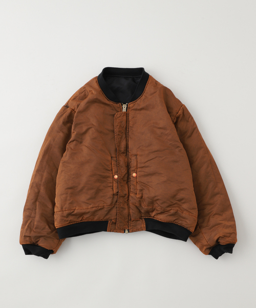 FOSTEX GARMENTS（フォステックスガーメンツ）の「【FOSTEX GARMENTS / フォステックスガーメンツ】MCD ANTIQUE WASH NYLON PADDED BOM（その他アウター・メンズ・ブラック・LARGE/X-LARGE）」の6枚目の写真