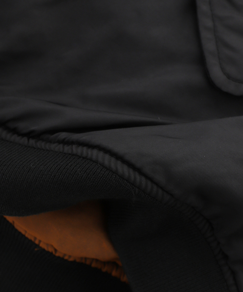 FOSTEX GARMENTS（フォステックスガーメンツ）の「【FOSTEX GARMENTS / フォステックスガーメンツ】MCD ANTIQUE WASH NYLON PADDED BOM（その他アウター・メンズ・ブラック・LARGE/X-LARGE）」の7枚目の写真