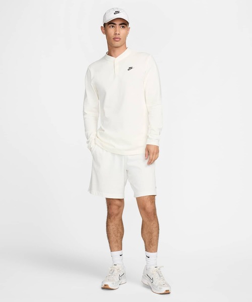 ★NIKE★CLUB LONG SLEEVE ヘンリー★追跡可 セール】ナイキ クラブ メンズ ロングスリーブ ヘンリー / Nike