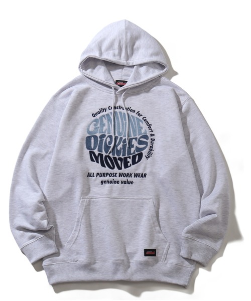 Dickies（ディッキーズ）の「【GENUINE DICKIES/ジェニュインディッキーズ】 裏毛 刺繍＆プリント プルオーバー 長袖 パーカー（パーカー・メンズ・アッシュグレー/ブルー/杢グレー/スミクロ・XL/M/L）」の14枚目の写真