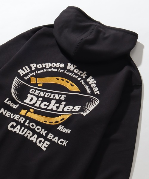 Dickies（ディッキーズ）の「【GENUINE DICKIES/ジェニュインディッキーズ】 裏毛 刺繍＆プリント プルオーバー 長袖 パーカー（パーカー・メンズ・アッシュグレー/ブルー/杢グレー/スミクロ・XL/M/L）」の21枚目の写真