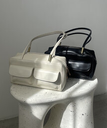 CAPRICIEUX LE'MAGE | Wポケットボストンバッグ(ショルダーバッグ)