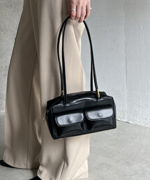 CAPRICIEUX LE'MAGE | Wポケットボストンバッグ(ショルダーバッグ)