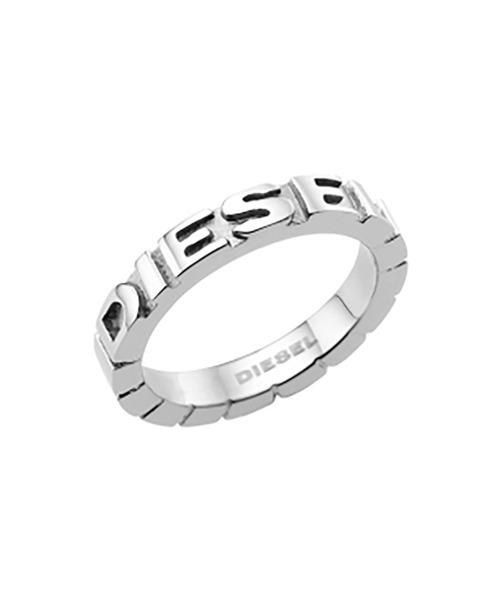 DIESEL(ディーゼル)の「ディーゼル アクセサリー メンズ 指輪 シルバーDX0030040(リング・メンズ・Silver/シルバー・5.5/8/4/5/6.5/9/US8/US9/US6.5)」の1枚目の写真