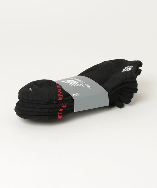NEW BALANCE（ニューバランス）の「ショートレングス3Pソックス（ソックス/靴下・メンズ・その他/ブラック/ホワイト/その他8/その他2/その他5・MEDIUM/LARGE/X-LARGE）」の15枚目の写真