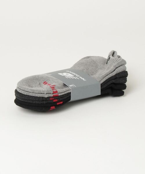 NEW BALANCE（ニューバランス）の「ショートレングス3Pソックス（ソックス/靴下・メンズ・その他/ブラック/ホワイト/その他8/その他2/その他5・MEDIUM/LARGE/X-LARGE）」の17枚目の写真