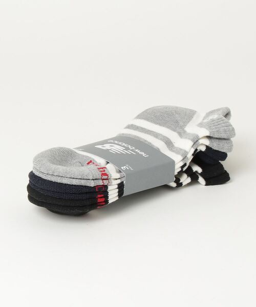 NEW BALANCE（ニューバランス）の「ショートレングス3Pソックス（ソックス/靴下・メンズ・その他/ブラック/ホワイト/その他8/その他2/その他5・MEDIUM/LARGE/X-LARGE）」の18枚目の写真