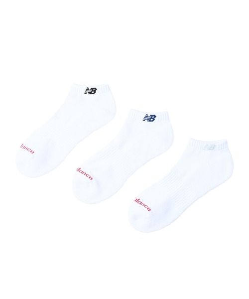 NEW BALANCE（ニューバランス）の「ショートレングス3Pソックス（ソックス/靴下・メンズ・その他/ブラック/ホワイト/その他8/その他2/その他5・MEDIUM/LARGE/X-LARGE）」の7枚目の写真