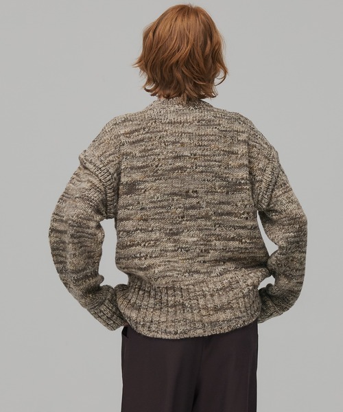 PUBLIC TOKYO(パブリックトウキョウ)の「ロービングミックスカラーニット(ニット/セーター・レディース・ラベンダー/グレー/イエロー・FREE)」の20枚目の写真