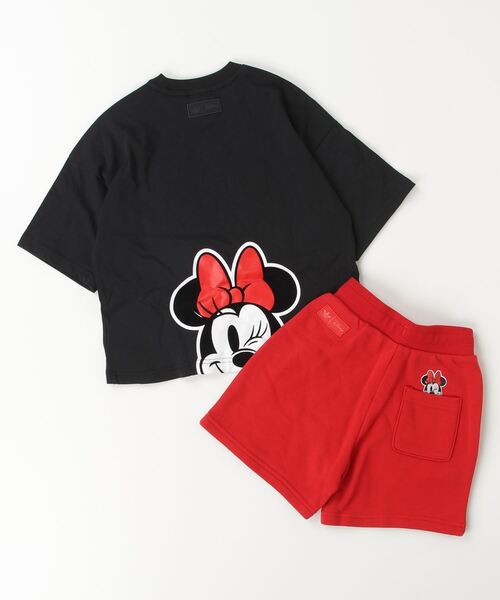 adidas × Disney ミニーマウス ショーツ&Tシャツセット キッズ / アディダスオリジナルス adidas Originals(Tシャツ/カットソー)|Disney(ディズニー) adidas × Disney ミニーマウス ショーツ&Tシャツセット キッズ / アディダスオリジナルス adidas Originals(Tシャツ/カットソー)|Disney(ディズニー)