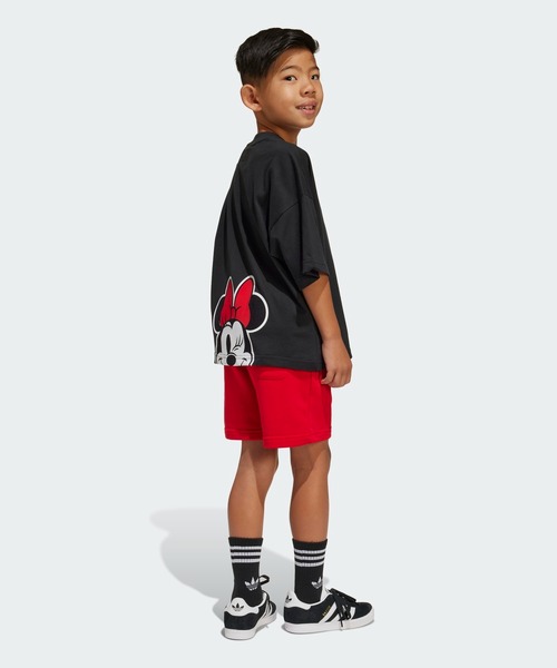 adidas × Disney ミニーマウス ショーツ&Tシャツセット キッズ / アディダスオリジナルス adidas Originals(Tシャツ/カットソー)|Disney(ディズニー) adidas × Disney ミニーマウス ショーツ&Tシャツセット キッズ / アディダスオリジナルス adidas Originals(Tシャツ/カットソー)|Disney(ディズニー)