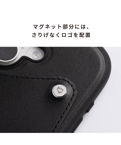 iFace(アイフェイス)の「iPhone 16/16Pro/15/14/13 専用 iFace First Class カードポケットケース(スマホケース/カバー・レディース・ブラック/グレー/ベージュ・iPhone 13/14/15/iPhone 16/iPhone 16 Pro)」の7枚目の写真
