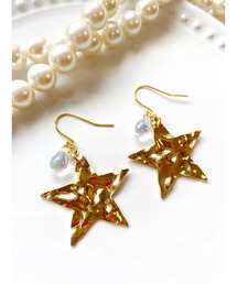【MUURABBTI】星の雫ピアス(MA)