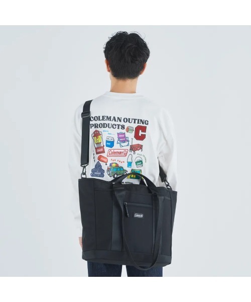 COLEMAN（コールマン）の「アウトビズトート　ホライゾン（ブラック）（ビジネスバッグ・レディース・ブラック・21L）」の15枚目の写真
