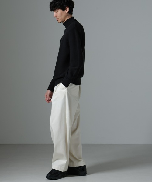 【セール】MIXガーターニット（ニット/セーター）｜nano･universe（ナノユニバース）