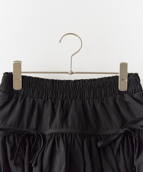 BLANK　（ブランク）の「▲Ribbon Balloon Mini Skirt / リボンバルーンミニスカート（スカート・レディース・ピンク/ブラック/ホワイト/ナチュラル/ベージュ・FREE）」の6枚目の写真