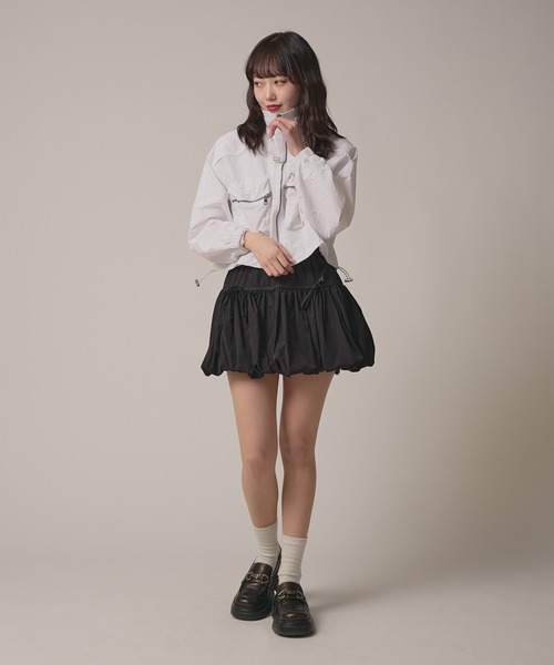 セール】△Ribbon Balloon Mini Skirt / リボンバルーンミニスカート