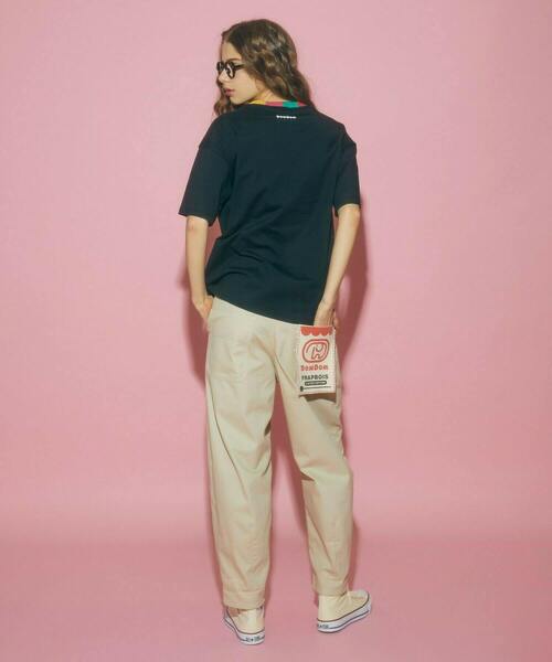 FRAPBOIS（フラボア）の「ロゴT（Tシャツ/カットソー・レディース・ブラック・1/2）」の7枚目の写真