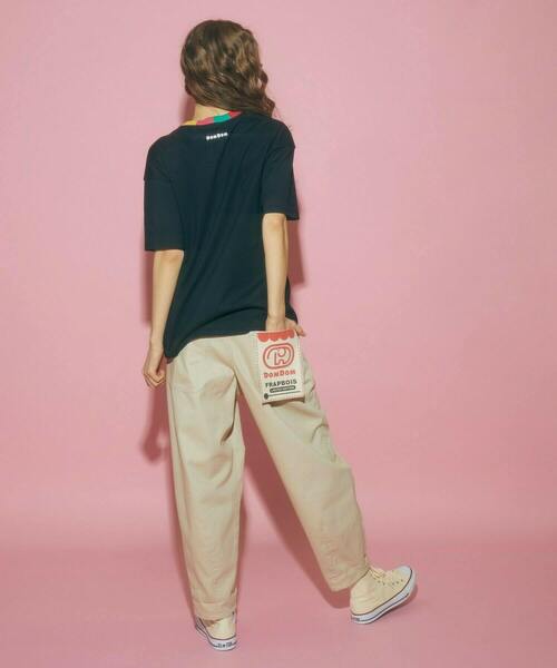 FRAPBOIS（フラボア）の「ロゴT（Tシャツ/カットソー・レディース・ブラック・1/2）」の8枚目の写真