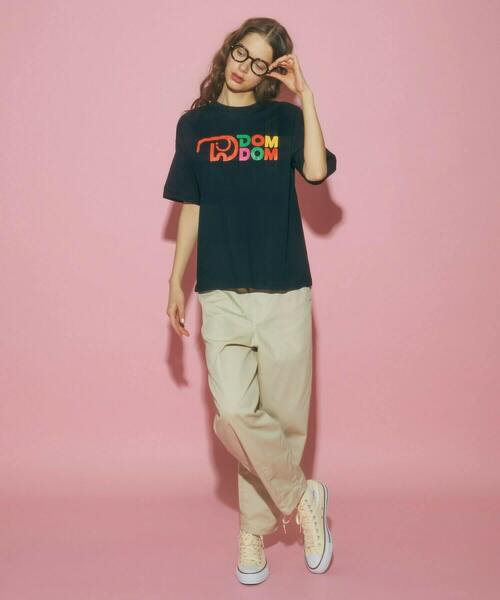 FRAPBOIS（フラボア）の「ロゴT（Tシャツ/カットソー・レディース・ブラック・1/2）」の10枚目の写真