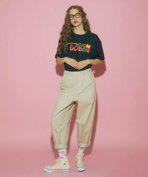 FRAPBOIS（フラボア）の「ロゴT（Tシャツ/カットソー・レディース・ブラック・1/2）」の14枚目の写真