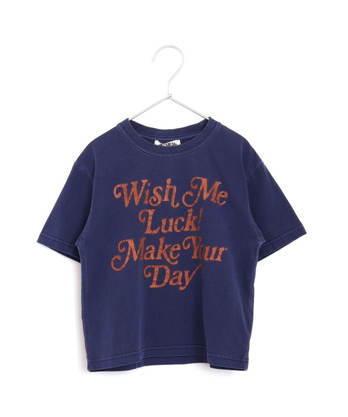 MAKE YOUR DAY(メイクユアデイ)の「ビンテージロゴ半袖Tシャツ■パパサイズ(Tシャツ/カットソー・メンズ・ブラウン/グリーン/ネイビー・M/L)」の2枚目の写真