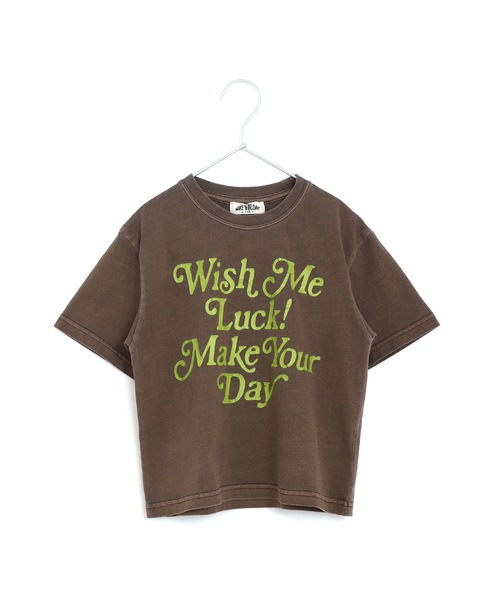 MAKE YOUR DAY(メイクユアデイ)の「ビンテージロゴ半袖Tシャツ■パパサイズ(Tシャツ/カットソー・メンズ・ブラウン/グリーン/ネイビー・M/L)」の6枚目の写真