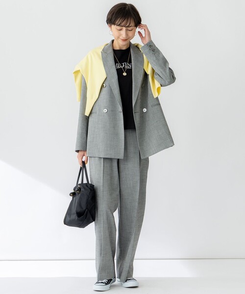 セール】【洗える】コンフォートストレッチ ドルマンスリーブ ニット