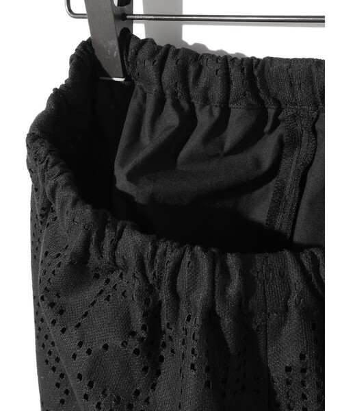美品！midiumisolid 現行販売品　フリンジ　レース　イージーパンツ MARcourt｜MIDIUMISOLID for Ladies レースイージーパンツ
