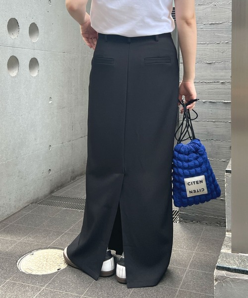 ABYS(アビス)の「スラックスロングスカート(スカート・レディース・ブラック/グレー・MEDIUM/LARGE)」の16枚目の写真