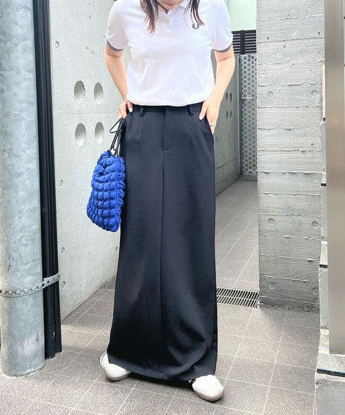 ABYS(アビス)の「スラックスロングスカート(スカート・レディース・ブラック/グレー・MEDIUM/LARGE)」の17枚目の写真