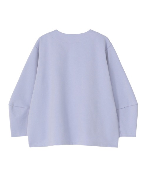 ZUCCa(ズッカ)の「CNポンチ / 羽織り / (O)(テーラードジャケット・レディース・ベージュ/ライトブルー/ブラック・M size)」の11枚目の写真