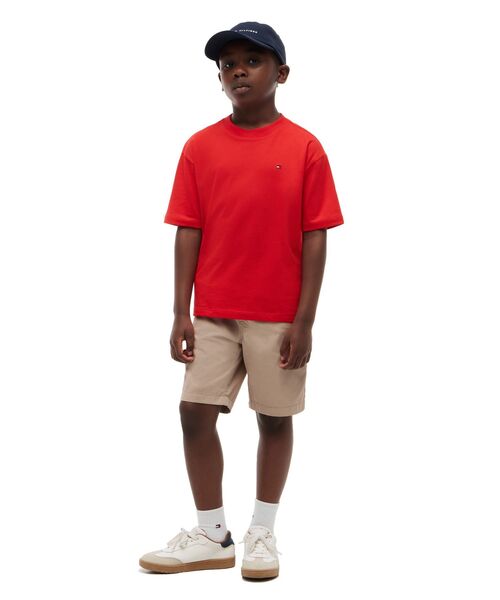 TOMMY HILFIGER(トミーヒルフィガー)の「BOYS エッセンシャルアーカイブフィットTシャツ(その他トップス・キッズ・マルチ/レッド・130cm/150cm/140cm/160cm)」の4枚目の写真