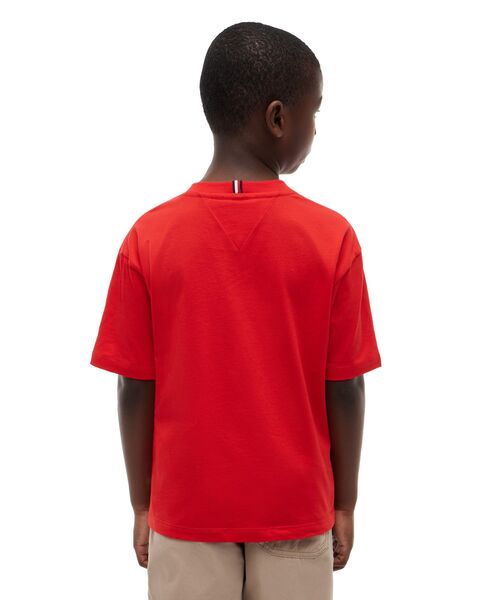 TOMMY HILFIGER(トミーヒルフィガー)の「BOYS エッセンシャルアーカイブフィットTシャツ(その他トップス・キッズ・マルチ/レッド・130cm/150cm/140cm/160cm)」の5枚目の写真