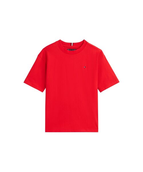 TOMMY HILFIGER(トミーヒルフィガー)の「BOYS エッセンシャルアーカイブフィットTシャツ(その他トップス・キッズ・マルチ/レッド・130cm/150cm/140cm/160cm)」の6枚目の写真