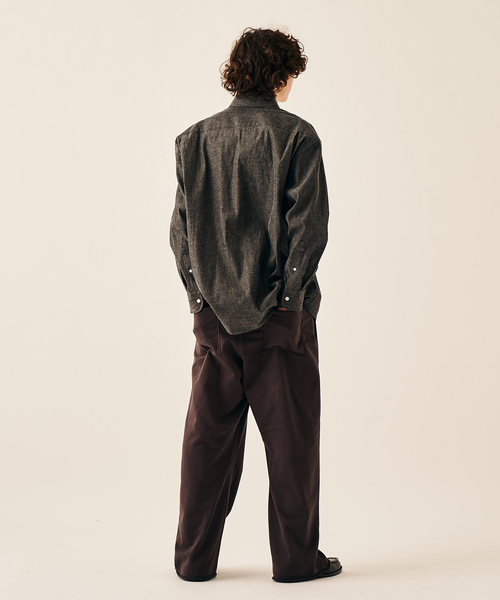 417 EDIFICE（フォーワンセブンエディフィス）の「Sportswear / スポーツウェア 417別注 スウェットパンツ（スウェットパンツ・メンズ・チャコールグレー/ブラック系その他・MEDIUM/LARGE/X-LARGE）」の5枚目の写真