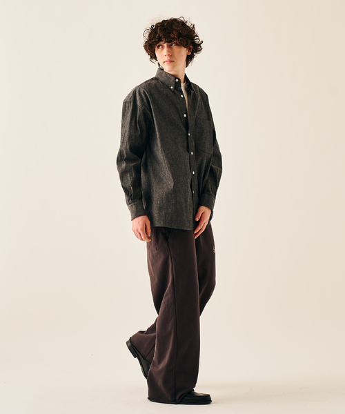 417 EDIFICE（フォーワンセブンエディフィス）の「Sportswear / スポーツウェア 417別注 スウェットパンツ（スウェットパンツ・メンズ・チャコールグレー/ブラック系その他・MEDIUM/LARGE/X-LARGE）」の7枚目の写真