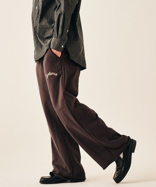 417 EDIFICE（フォーワンセブンエディフィス）の「Sportswear / スポーツウェア 417別注 スウェットパンツ（スウェットパンツ・メンズ・チャコールグレー/ブラック系その他・MEDIUM/LARGE/X-LARGE）」の8枚目の写真