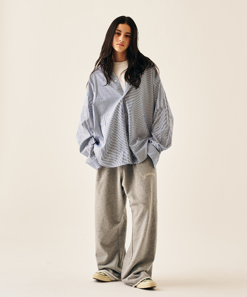 417 EDIFICE（フォーワンセブンエディフィス）の「Sportswear / スポーツウェア 417別注 スウェットパンツ（スウェットパンツ・メンズ・チャコールグレー/ブラック系その他・MEDIUM/LARGE/X-LARGE）」の17枚目の写真